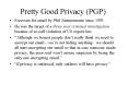 Pretty Good Privacy PGP PowerPoint PPT Presentation