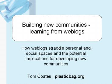 presentation player overlay