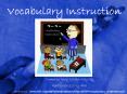 Vocabulary Instruction PowerPoint PPT Presentation