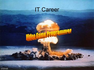 IT Career