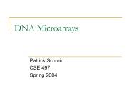 DNA Microarrays
