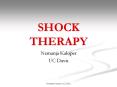 SHOCK THERAPY PowerPoint PPT Presentation