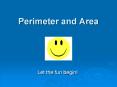 Perimeter and Area PowerPoint PPT Presentation