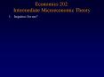 Economics 202: Intermediate Microeconomic Theory PowerPoint PPT Presentation