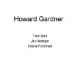 Howard Gardner PowerPoint PPT Presentation