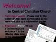 Welcome to Central Christian Church PowerPoint PPT Presentation
