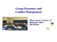 Group Dynamics and Conflict Management PowerPoint PPT Presentation