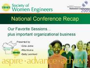 National Conference Recap