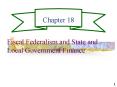 Fiscal Federalism and State and Local Government Finance PowerPoint PPT Presentation