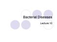 Bacterial Diseases PowerPoint PPT Presentation