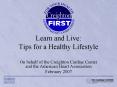 Learn and Live: Tips for a Healthy Lifestyle PowerPoint PPT Presentation