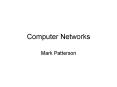 Computer Networks PowerPoint PPT Presentation