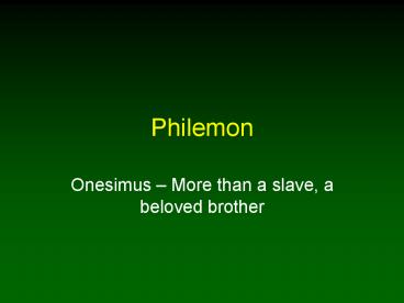 Philemon