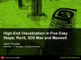 HighEnd Visualization in Five Easy Steps Revit, 3DS Max and Maxwell PowerPoint PPT Presentation
