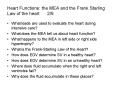 Heart Functions: the MEA and the Frank Starling Law of the heart 29 PowerPoint PPT Presentation