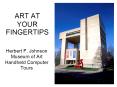 ART AT YOUR FINGERTIPS PowerPoint PPT Presentation