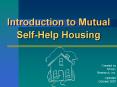 Introduction to Mutual SelfHelp Housing PowerPoint PPT Presentation
