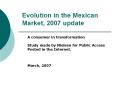 Evolution in the Mexican Market, 2007 update PowerPoint PPT Presentation