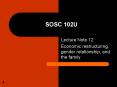 SOSC 102U PowerPoint PPT Presentation