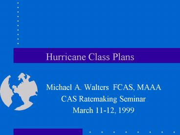 Hurricane Class Plans
