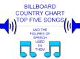 BILLBOARD COUNTRY CHART TOP FIVE SONGS PowerPoint PPT Presentation