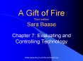 A Gift of Fire Third edition Sara Baase PowerPoint PPT Presentation