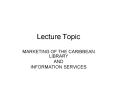 Lecture Topic PowerPoint PPT Presentation
