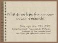 What do we learn from proces-outcome research? PowerPoint PPT Presentation