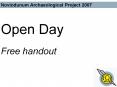 Open Day PowerPoint PPT Presentation