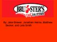 Bruster's Ice Cream PowerPoint PPT Presentation