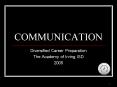 COMMUNICATION PowerPoint PPT Presentation