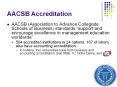 AACSB Accreditation PowerPoint PPT Presentation