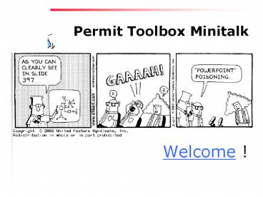 Permit Toolbox Minitalk