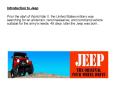 Introduction to Jeep PowerPoint PPT Presentation