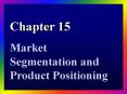 Market Segmentation and Product Positioning PowerPoint PPT Presentation