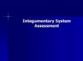 Integumentary System Assessment PowerPoint PPT Presentation