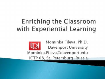 presentation player overlay