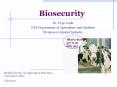 Biosecurity PowerPoint PPT Presentation