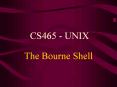 The Bourne Shell PowerPoint PPT Presentation