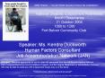 National Disability Employment Awareness Month Observance 21 October 2004 1000 to 1200 Fort Belvoir PowerPoint PPT Presentation