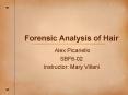 Forensic Analysis of Hair PowerPoint PPT Presentation