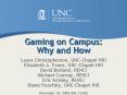 Gaming on Campus: Why and How PowerPoint PPT Presentation