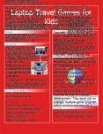 Laptop Travel Games for Kids PowerPoint PPT Presentation