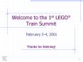 Welcome to the 1st LEGO Train Summit PowerPoint PPT Presentation