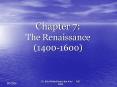 Chapter 7: The Renaissance 14001600 PowerPoint PPT Presentation