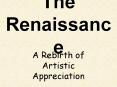 The Renaissance PowerPoint PPT Presentation