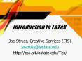 Introduction to LaTeX PowerPoint PPT Presentation
