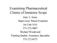 Examining Pharmaceutical Claims of Immense Scope