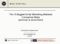 The 10 Biggest Email Marketing Mistakes Companies Make (and how to avoid them) PowerPoint PPT Presentation