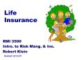 Life Insurance PowerPoint PPT Presentation
